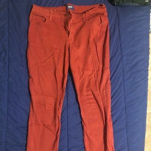 Red pants